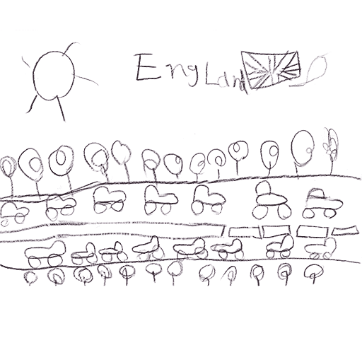 In England cars behave differently.